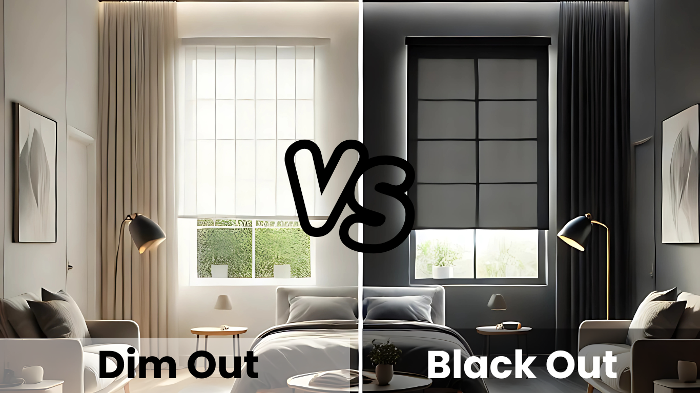 Read more about the article Dim-Out vs. Black-Out Blinds: Finding the Perfect Fit for Your Space